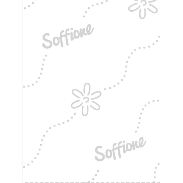 Бумага туалетная Soffione Imperial Peony 4-слойная белая  ароматизированная со смываемой втулкой (8 рулонов в упаковке)