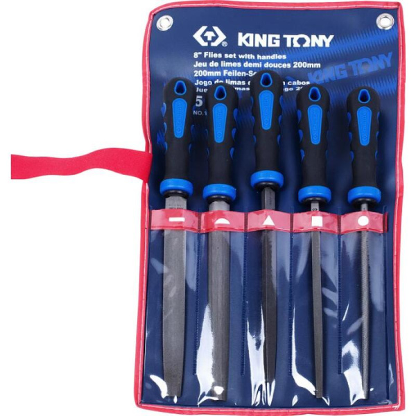 Набор напильников King Tony 200 мм 5 предметов (1005GQ)