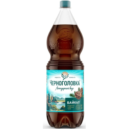 Напиток Черноголовка Байкал газированный 2 л