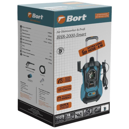 Мойка высокого давления Bort BHR-2000-Smart (91275721)
