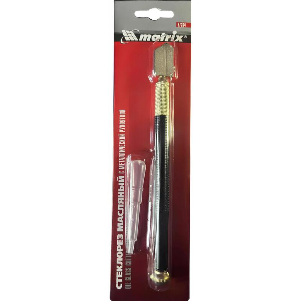 Стеклорез 1-роликовый масляный Matrix (87264)