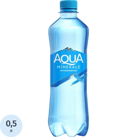 Вода питьевая Aqua Minerale негазированная 0.5 л