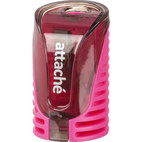 Точилка для карандашей Attache с контейнером пластиковая