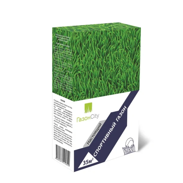 Семена газонной травы Газонcity Настоящий Спортивный 1 кг