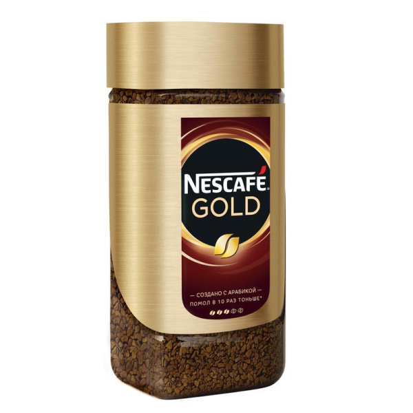 Кофе растворимый Nescafe Gold 95 г (стекло)