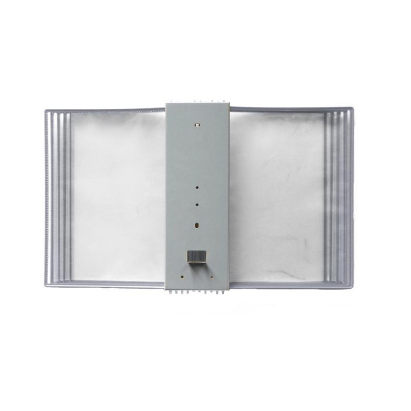 Демосистема настенная, 10 панелей, серый, Mega Office