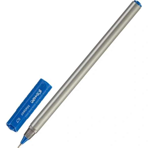 Ручка шариковая неавтоматическая Комус Meteor синяя (толщина линии 0.7  мм)