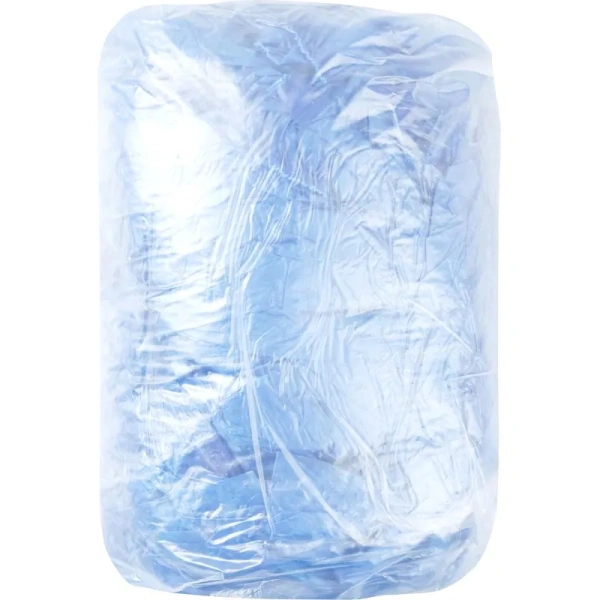 Бахилы одноразовые Elegreen Лайт-H полиэтиленовые облегченные 6 мкм  голубые (1.8 г, 50 пар в упаковке)