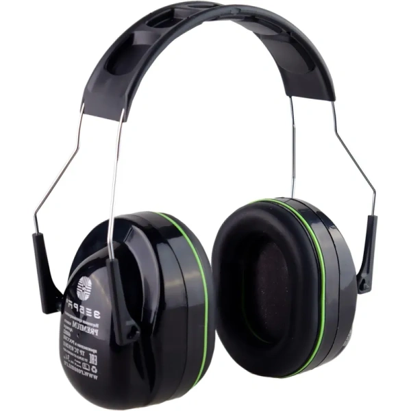 Наушники противошумные РОСОМЗ СОМЗ-88 Зебра premium стандартное оголовье  34 дБ черные (60882)