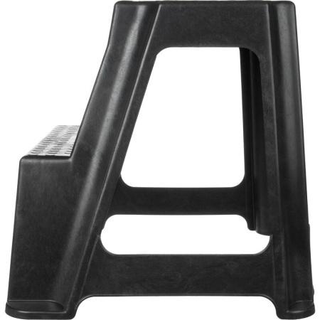 Стремянка 2 ступени TOPFORT черная
