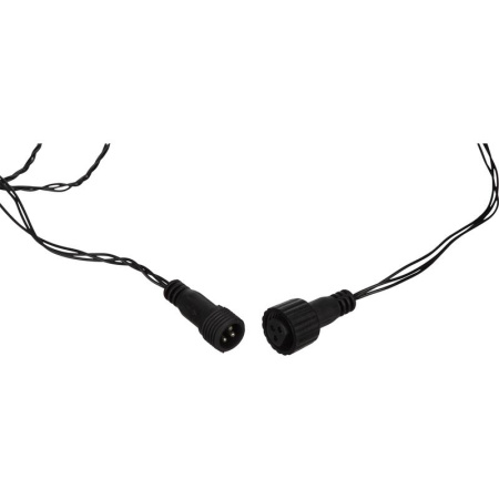 Гирлянда светодиодная уличная холодный белый свет 10 м