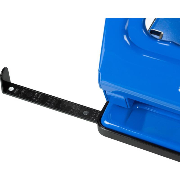 Дырокол Attache Economy до 60 листов синий с линейкой