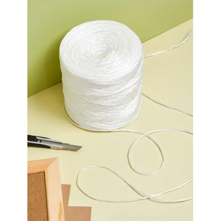 Шпагат полипропиленовый крученый 2200 текс (455 м, 1 кг в бобине)