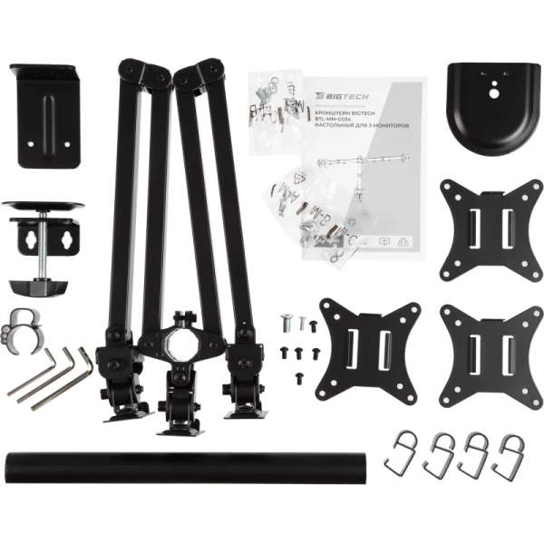 Кронштейн настольный для 2 мониторов BigTech BTL-MM-С034