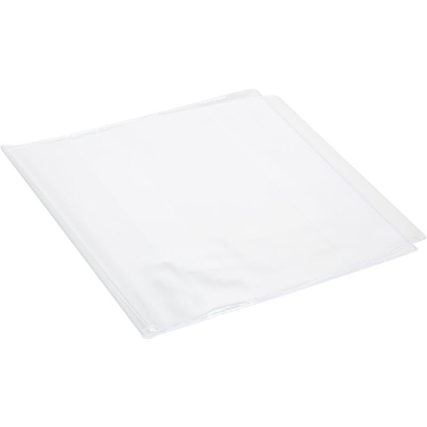 Набор обложек для учебников Комус Класс 5 штук в упаковке (230x455 мм,    200 мкм) прозрачные