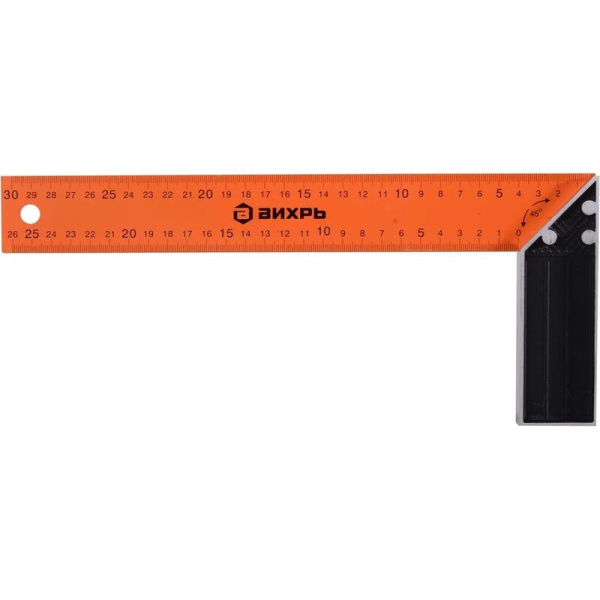 Угольник Вихрь 300 мм стальной (73/11/3/2)