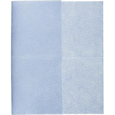 Салфетки хозяйственные Luscan вискоза 30x38 см желтые 3 штуки в упаковке