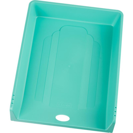 Лоток горизонтальный для бумаг Attache Акварель мятный