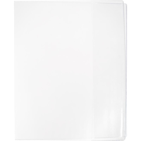 Набор обложек для учебников Комус Класс 10 штук в упаковке (225х335 мм,  110  мкм) прозрачные