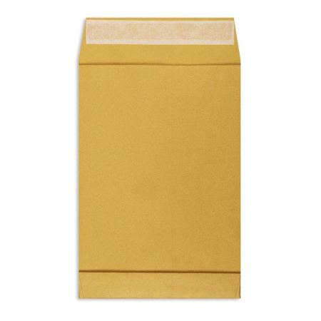 Пакет почтовый Extrapack С4 из крафт-бумаги стрип 229х324 мм (100 г/кв.м, 250 штук в упаковке)