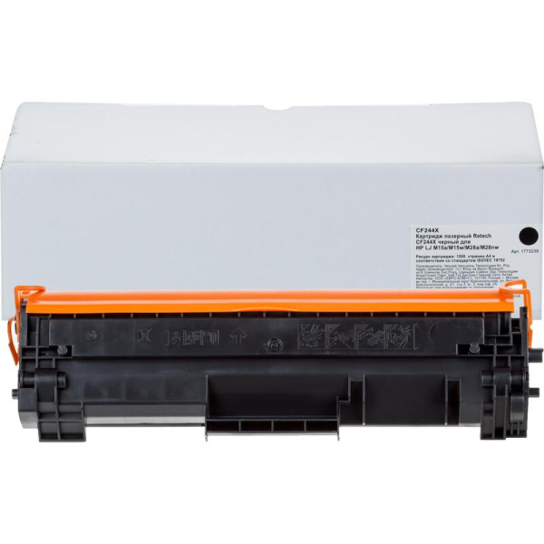 Картридж лазерный Retech 44X CF244X для HP черный совместимый