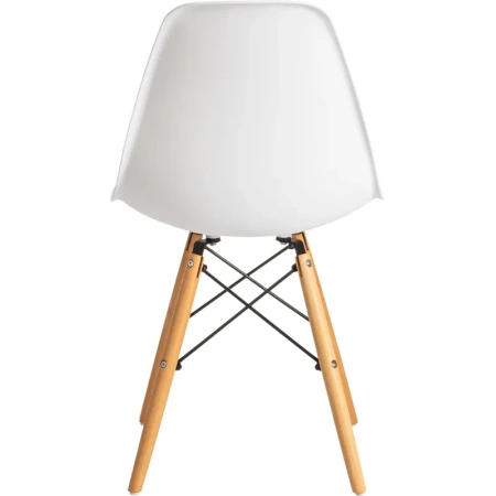 Стул обеденный TetChair Cindy (Eames) 20229 белый (пластик, массив  дерева)