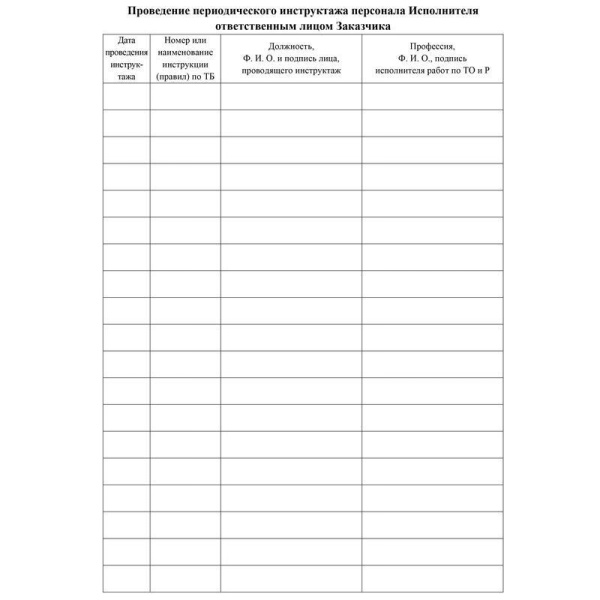 Журнал регистрации работ по ТО и ремонту охранно-пожарной сигнализации (А4, 32 листа)