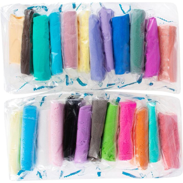 Набор для лепки Genio Kids Легкий пластилин 24 цвета 240 г