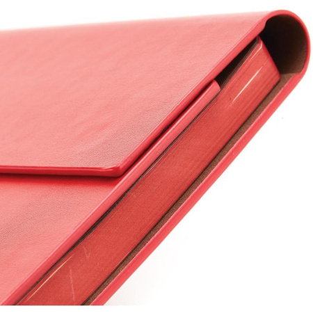 Ежедневник недатированный Bruno Visconti Waltz искусственная кожа A5 136 листов бордовый (154х210 мм) (артикул производителя 3-543/03)