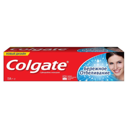 Зубная паста Colgate Бережное отбеливание 100 мл