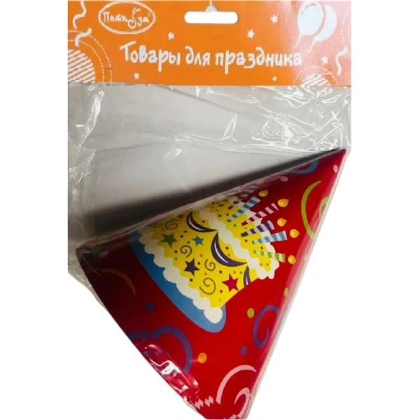 Колпачок Патибум Торт яркий (6 штук в упаковке)