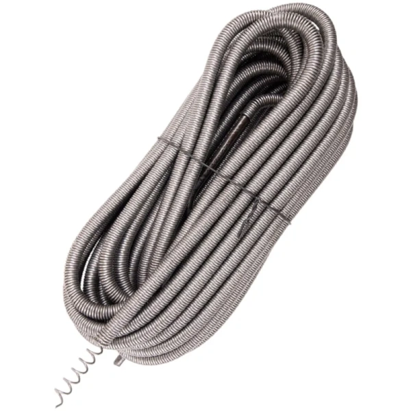 Трос сантехнический пружинный РосТрос 9 мм 15 м (ТСК915)