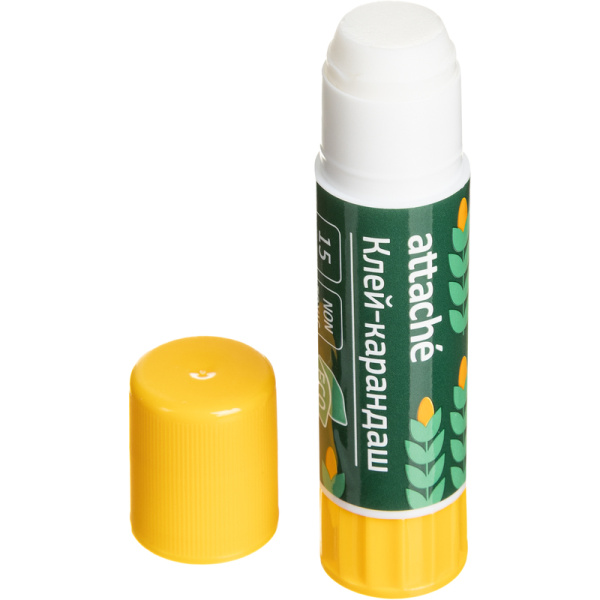 Клей-карандаш Attache на натуральной основе 15 г