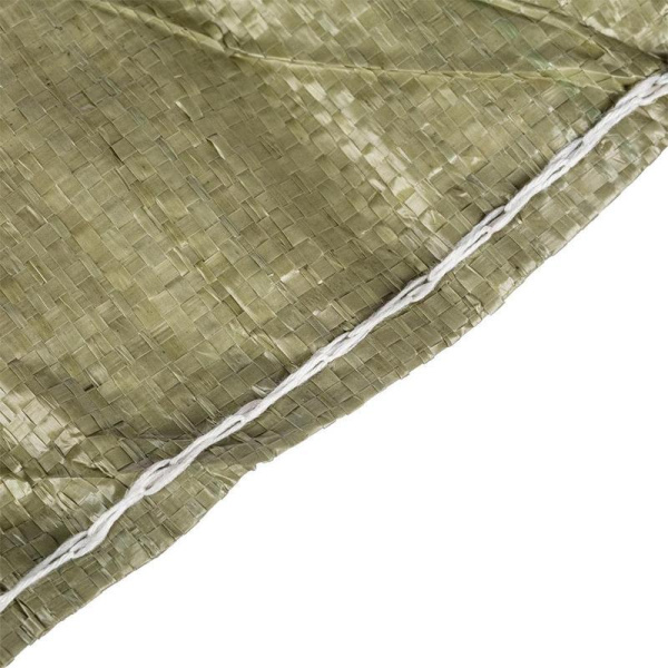 Мешок полипропиленовый второй сорт зеленый 90x130 см (100 штук в упаковке)