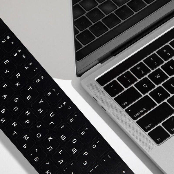 Этикетки для клавиатур Red Line черные (УТ000032336)