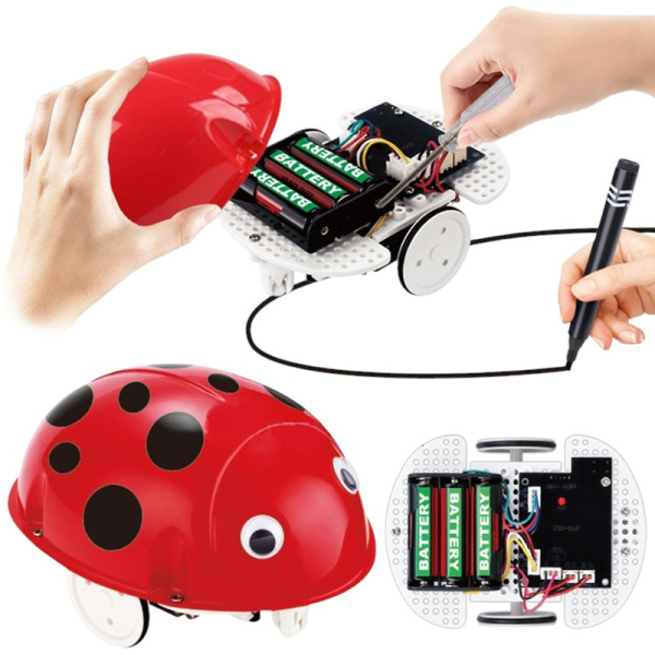 Конструктор робототехнический ND Play Робот Божья коровка от 6 лет  (NDP-074)