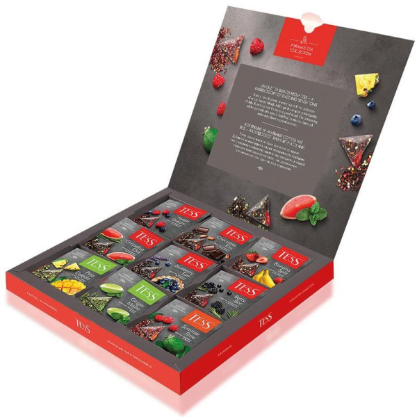 Чай Tess ассорти 45 пакетиков-пирамидок