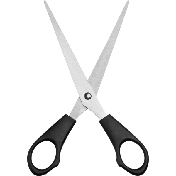 Ножницы Выбор есть 165 мм симметричные пластиковые ручки черного цвета