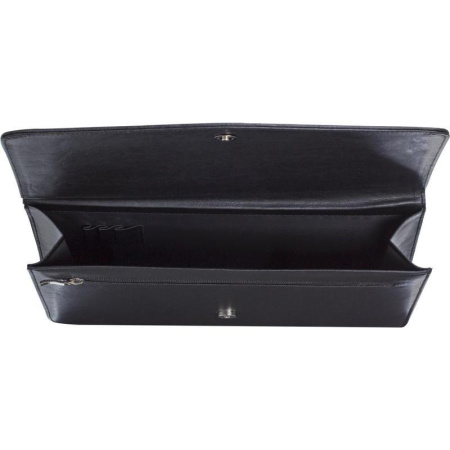 Папка деловая Алекс Визит из искусственной кожи черного цвета (311)