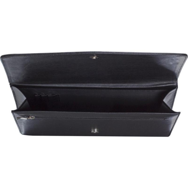 Папка деловая Алекс Визит из искусственной кожи черного цвета (311)