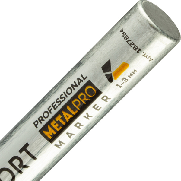 Маркер промышленный TOPFORT MetalPro для универсальной маркировки черный  (1-3 мм)