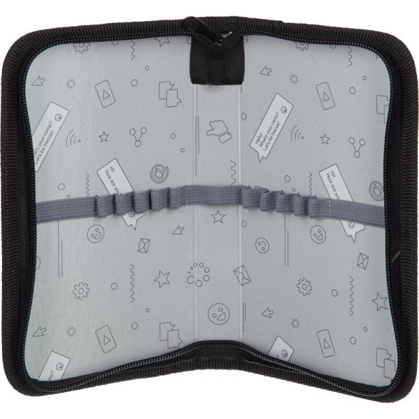 Пенал односекционный №1 School Team оранжевый