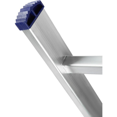 Лестница универсальная Topfort алюминиевая трехсекционная 3x6 ступеней   (1688093)