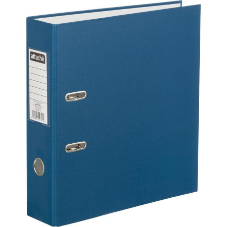 Папка-регистратор Attache Экономи 80 мм синяя