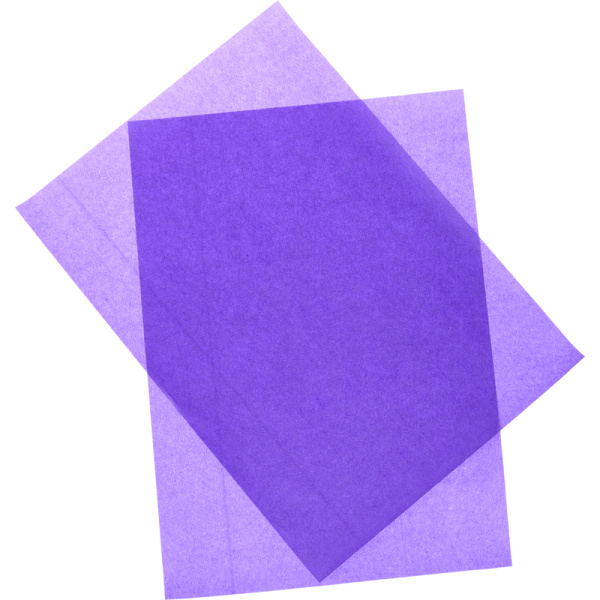 Бумага копировальная Attache 50 листов формата А4 фиолетовая