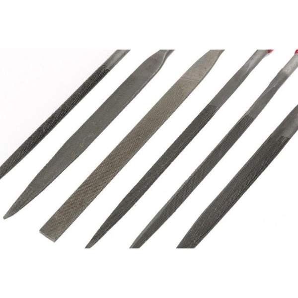 Набор надфилей Matrix 160 мм с обрезиненными рукоятками 6 предметов  (15816)