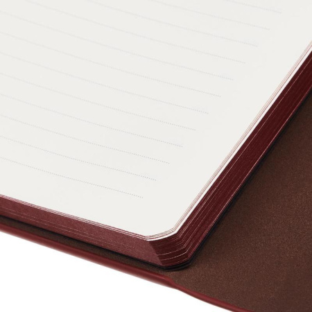 Ежедневник недатированный Bruno Visconti Waltz искусственная кожа A5 136 листов бордовый (154х210 мм) (артикул производителя 3-543/03)