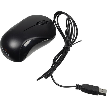 Мышь компьютерная Oklick 115S черная