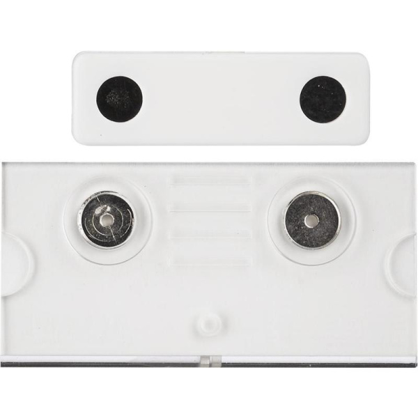 Бейджик магнитный с окошком, для карточек 70х34 мм, Mega Label