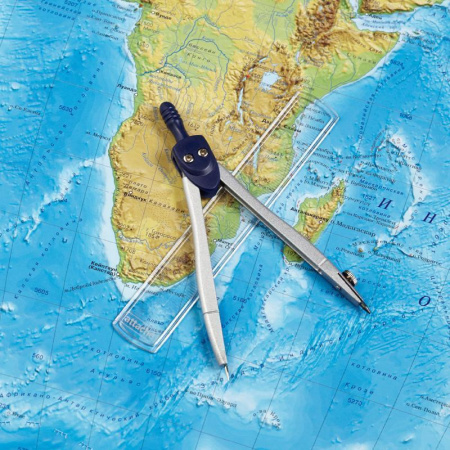 Циркуль Attache 175 мм (в пенале с линейкой)